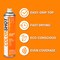 COLORSHOT Gloss Spray Paint Orange Slice (Orange) 10 oz. 4 Pack
